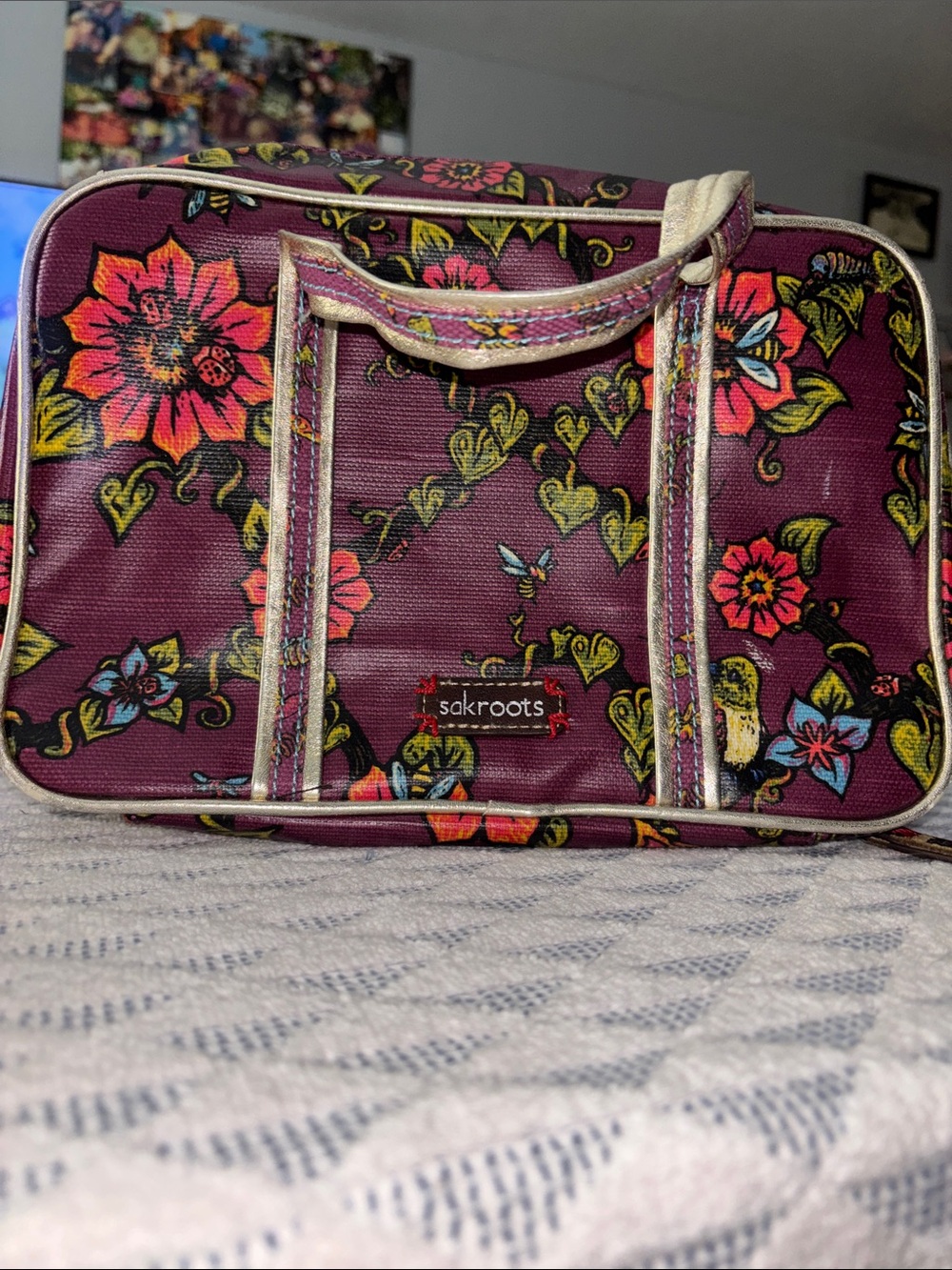 Sak Roots Hanging Travel Toiletry/Cosmetic Bag